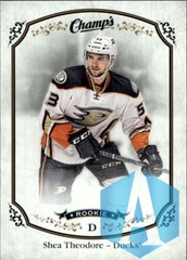 2015-16 Upper Deck Champs Rookie Jerseys Shea Theodore #J-ST Rookie